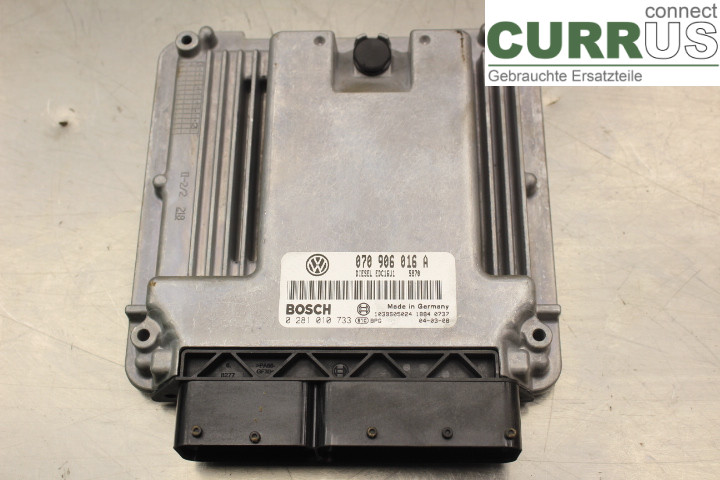 VW TRANSP/CARAVELLE 04-15 Engine Control Unit (ECU) 070906016A 2,5TDi/AXE