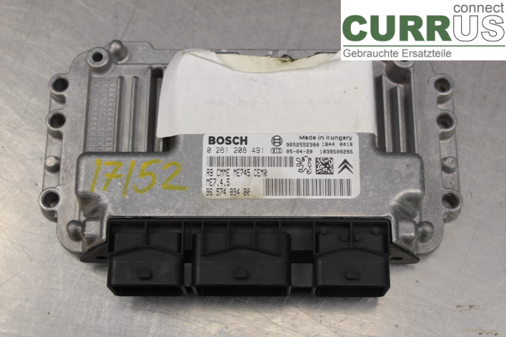 CITROEN C4 I   05-10 Engine Control Unit (ECU) 9657489480 1.6i/NFU