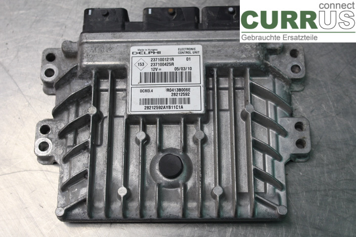 RENAULT MEGANE III 09-15 Engine Control Unit (ECU) 237100425R 1,5DCi/K9K834