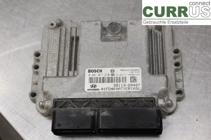 HYUNDAI i30   07-12 Engine Control Unit (ECU) 391132A407 1,6CRDi/D4FB