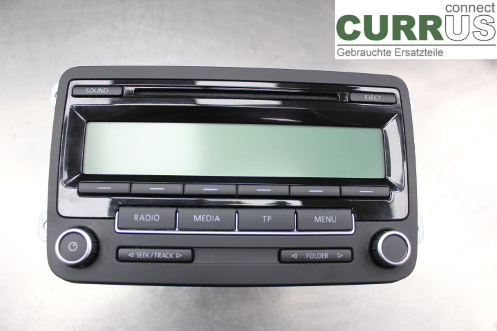 VW GOLF VI     09-13 Radio CD / panel multimedialny 1K0035186AA 1.6TDi/CAYC