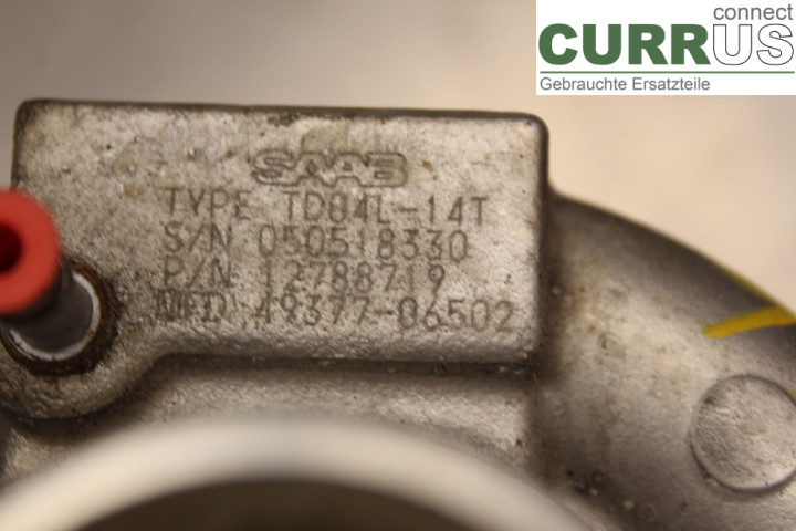 SAAB 9-3 VER 2 Turbolader 12788719 2,0T/B207R