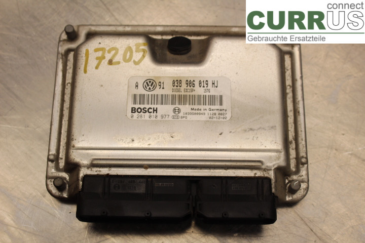 VW GOLF IV 98-06 Engine Control Unit (ECU) 038906019HJ 1.9TDi/ASZ
