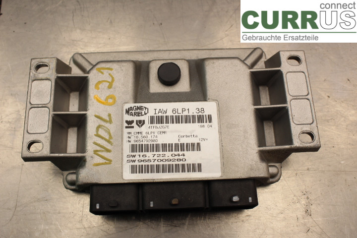 PEUGEOT 307     01-05 Engine Control Unit (ECU) 9657009280 2.0i/RFN