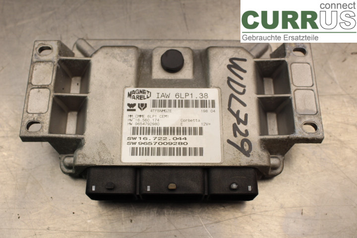 PEUGEOT 307     01-05 Engine Control Unit (ECU) 9657009280 2,0i/RFN