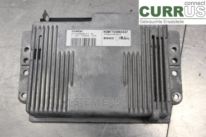 RENAULT MÉGANE I  99-03 Engine Control Unit (ECU) 7700860337 1.6i/K7M703