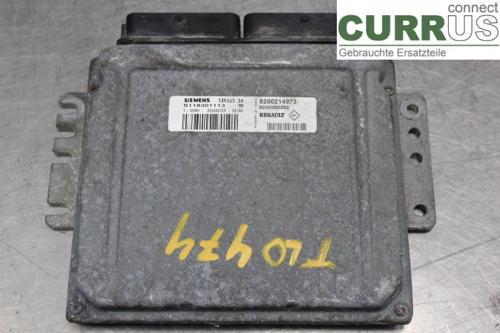 RENAULT MÉGANE I 99-03 Engine Control Unit (ECU) 8200214973 1.6i/K4M708