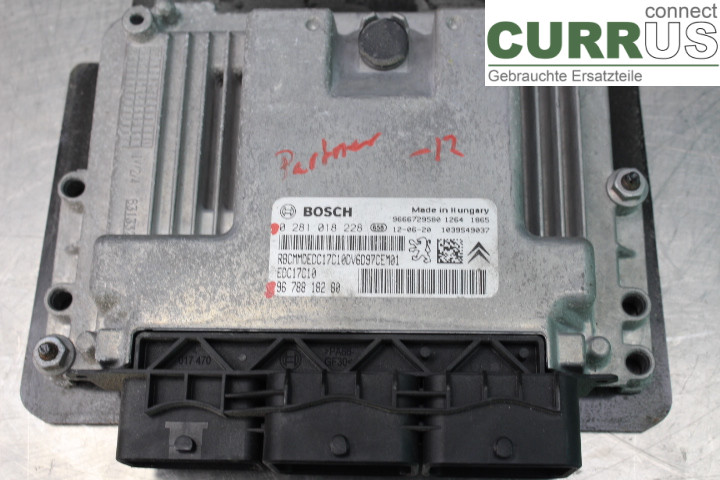 PEUGEOT PARTNER   08-15 Engine Control Unit (ECU) 9678818280 