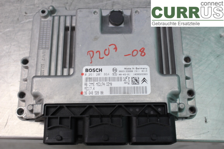 PEUGEOT 207 Engine Control Unit (ECU)  