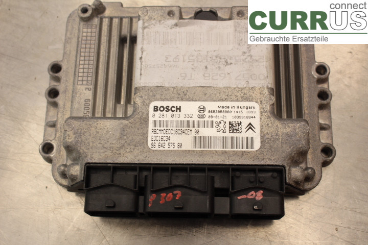 PEUGEOT 307     05-08 Engine Control Unit (ECU) 9664257580 