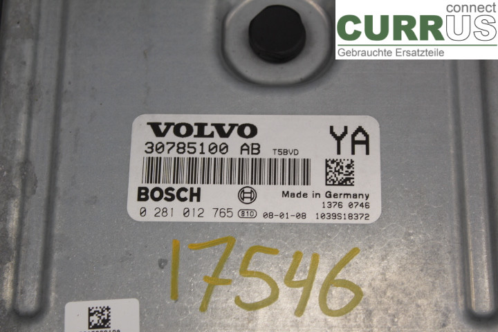 VOLVO XC70   08-13 Engine Control Unit (ECU) 30785100AB 2.4D/D5244T4