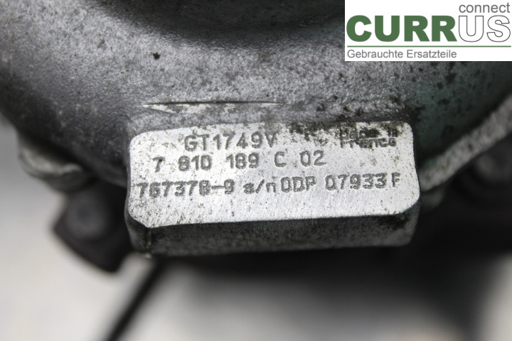 BMW 1 E87/81 5D/3D 03-11 Turbo charger 7910189C02 2.0D/N47D20C