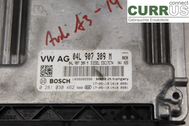 AUDI A3/S3 8V  13-20 Motorsteuergerät (ECU) 04L907309M 