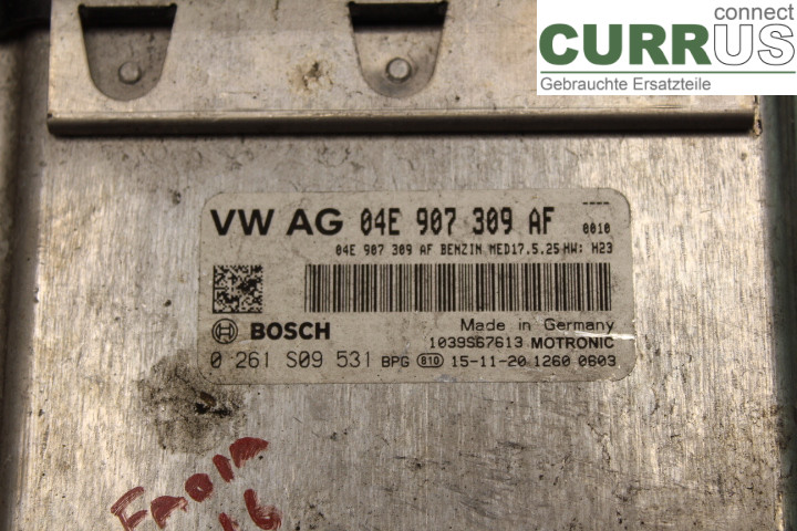 SKODA FABIA         07-14 Engine Control Unit (ECU) 04E907309AF 