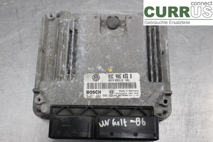 VW GOLF V      04-09 Engine Control Unit (ECU) 03C906056B 