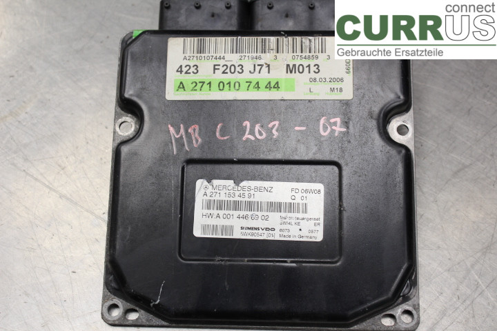 MB C (203) 00-07 Engine Control Unit (ECU) A2711534591