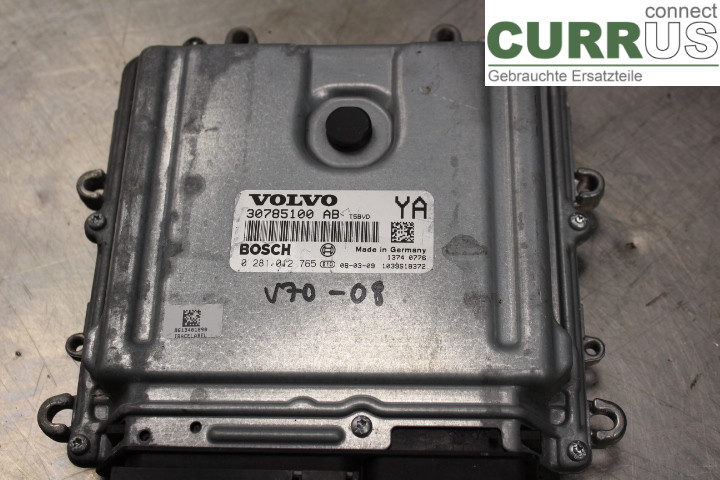 VOLVO V70 08-13 Engine Control Unit (ECU) 30785100AB
