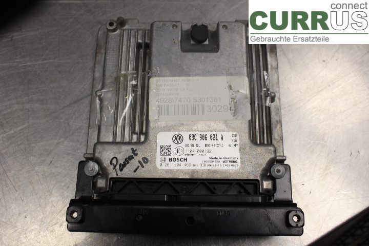 VW PASSAT      05-10 Motorsteuergerät (ECU) 03C906021A 