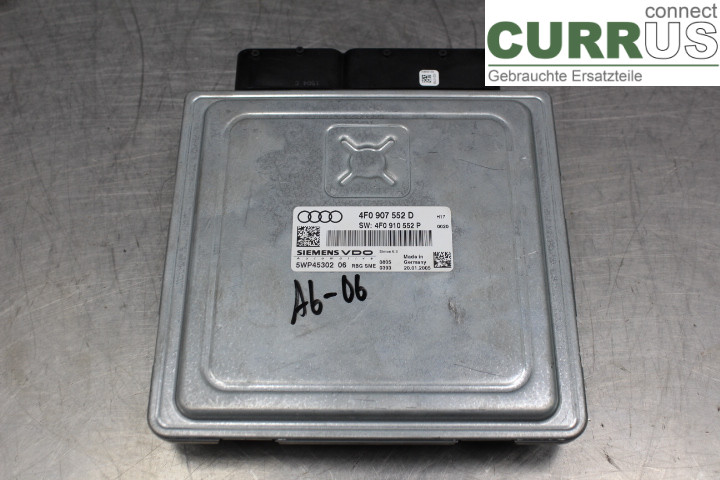 AUDI A6/S6     05-11 Motorsteuergerät (ECU) 4F0907552D 