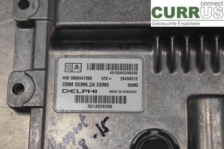PEUGEOT 508  11-18 Engine Control Unit (ECU) 9814826280 