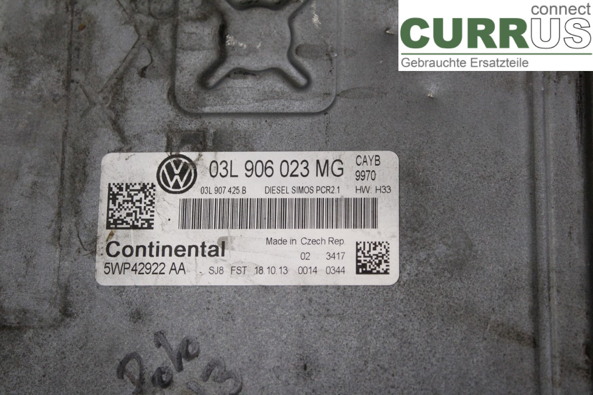 VW POLO       10-17 Engine Control Unit (ECU)  