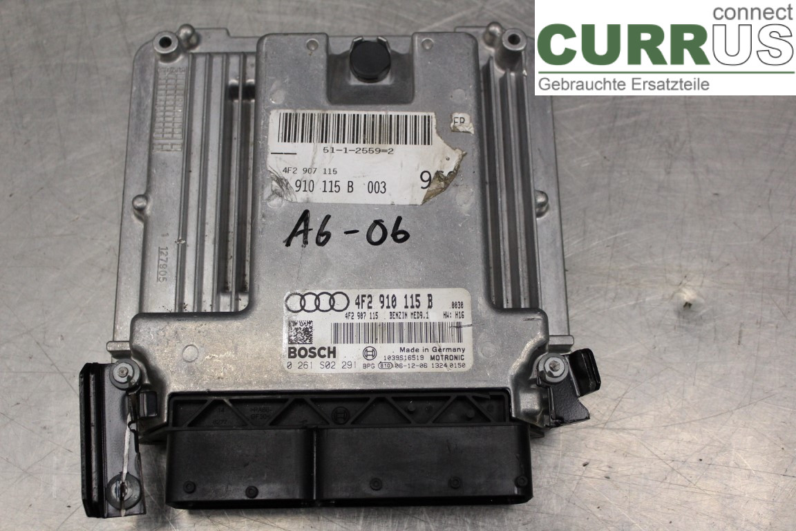 AUDI A6/S6     05-11 Motorsteuergerät (ECU) 4F2910115B 