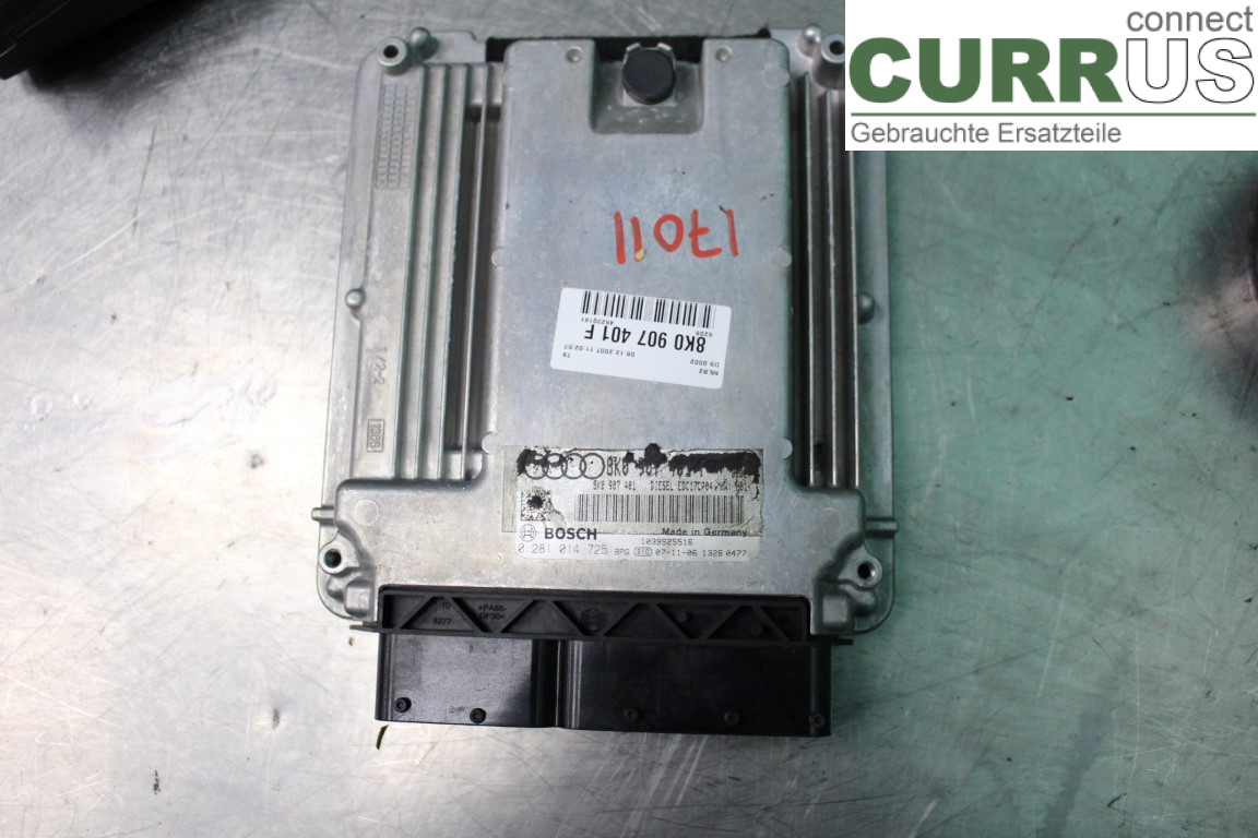 AUDI A4/S4 08-11 Engine Control Unit (ECU) 8K0907401 3,0TDi/CAPA