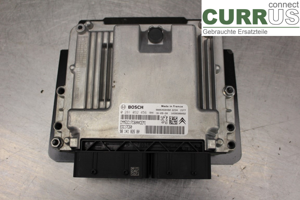 PEUGEOT PARTNER 16-18 Engine Control Unit (ECU) 9806460480