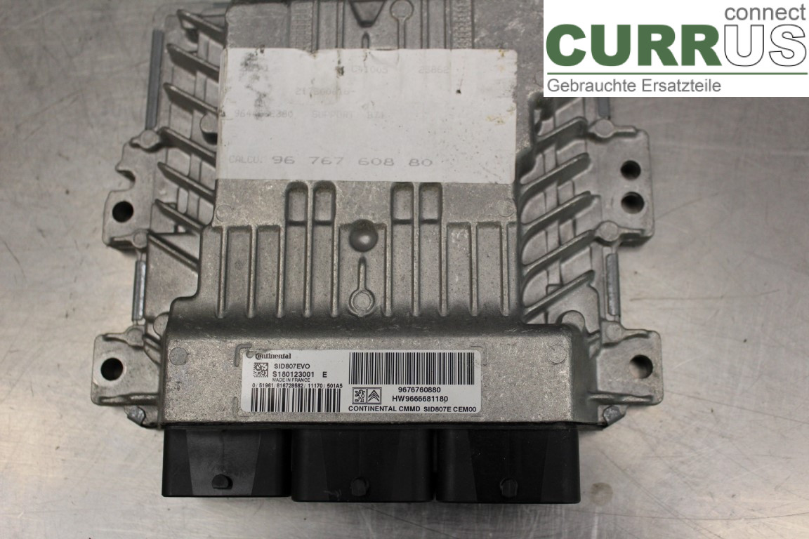 PEUGEOT 508  11-18 Engine Control Unit (ECU) 9676760880 