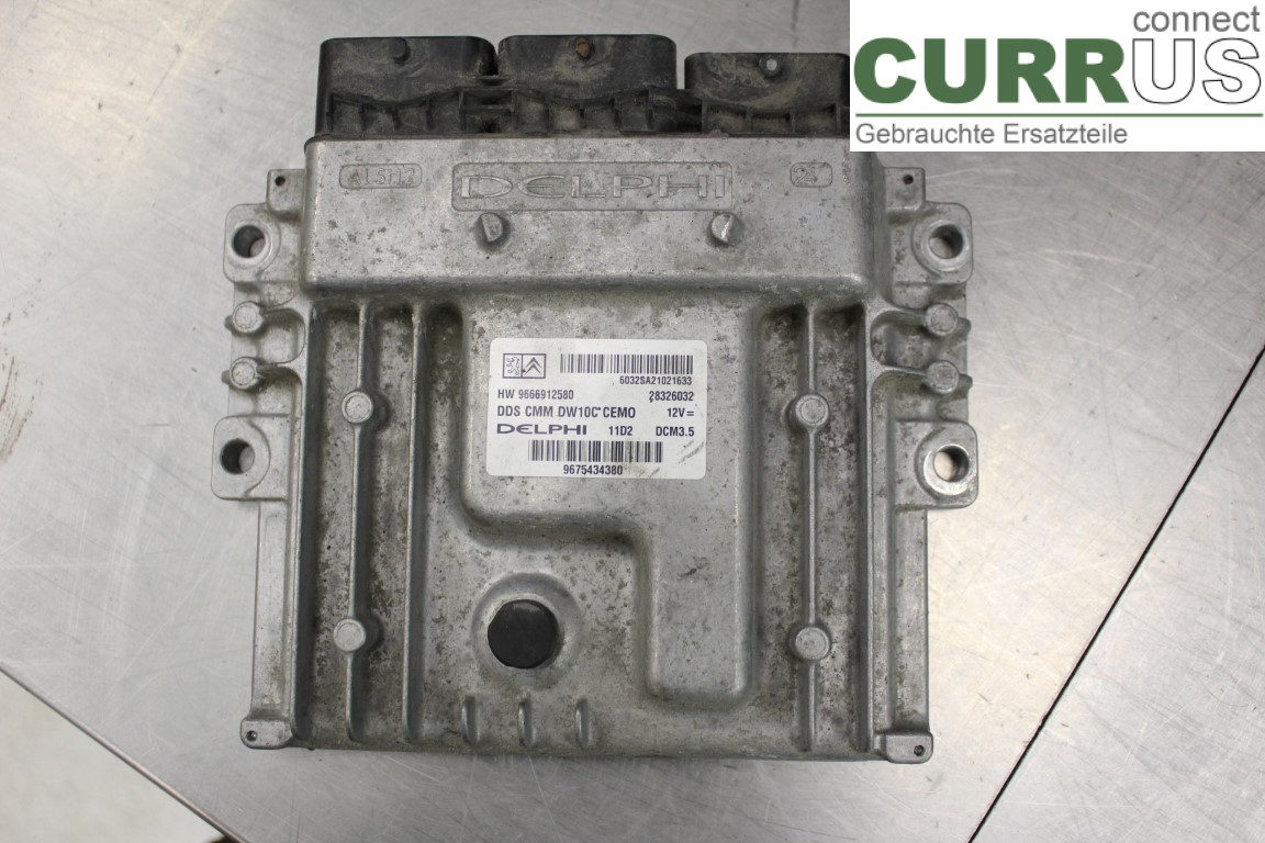 PEUGEOT EXPERT     07-14 Motorens styreenhed (ECU) 9675434380 