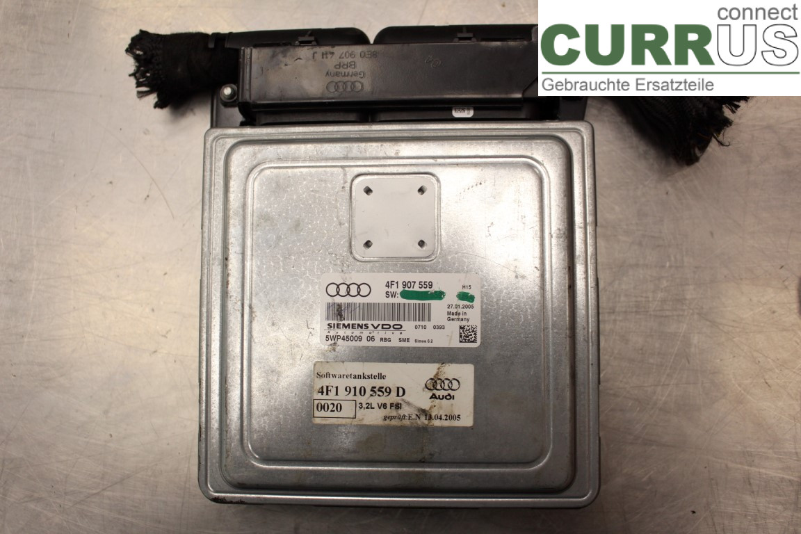 AUDI A4/S4     01-05 Motorens styreenhed (ECU) 4F1907559 