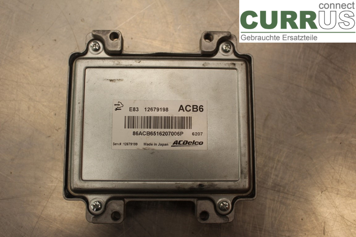 OPEL CORSA D  07-14 Engine Control Unit (ECU) 12679198 
