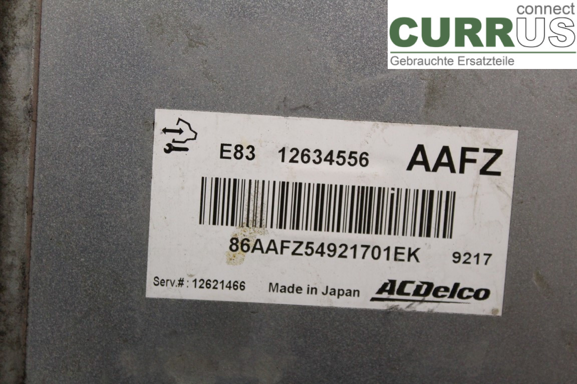 OPEL ASTRA  J    10-15 Engine Control Unit (ECU) 12634556 