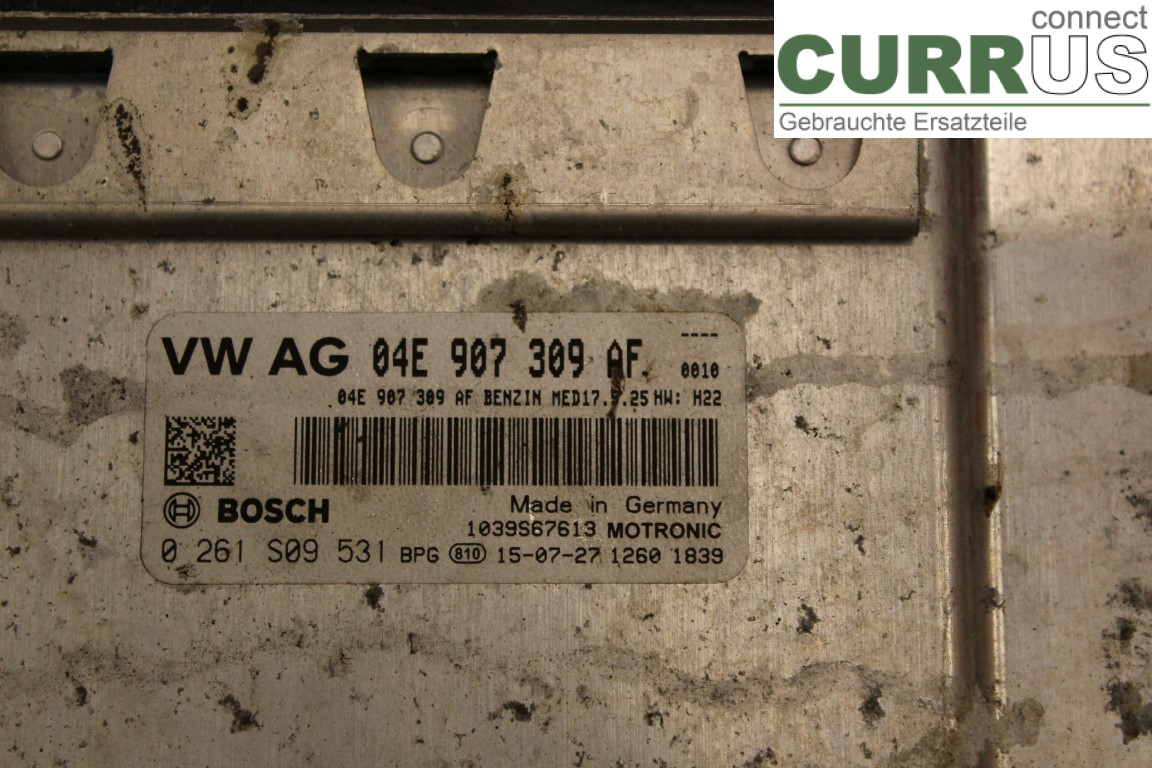 VW POLO       10-17 Engine Control Unit (ECU) 04E907309AF 