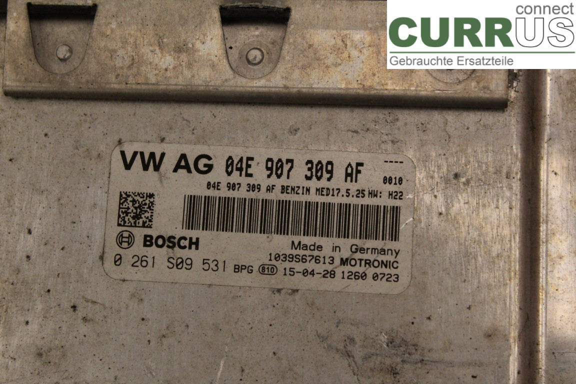 SKODA FABIA         07-14 Engine Control Unit (ECU) 04E907309AF 