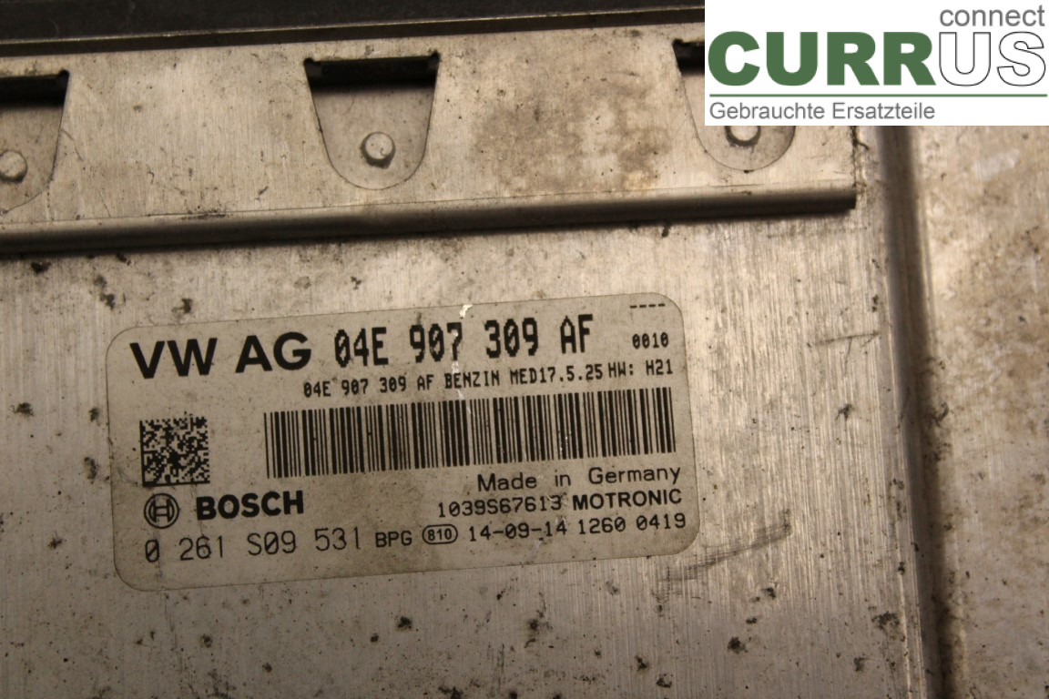 SKODA FABIA         07-14 Engine Control Unit (ECU) 04E907309AF 