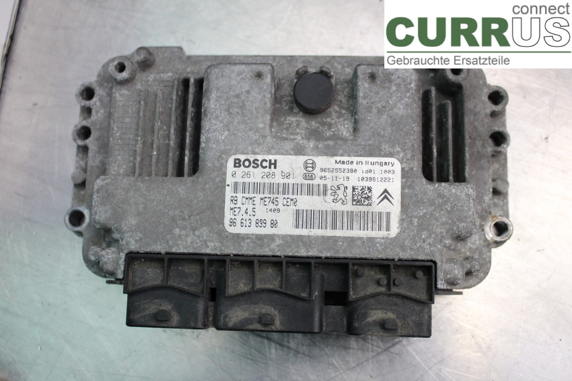 PEUGEOT 206  98-09 Engine Control Unit (ECU) 9661383980 1.6i/NFU