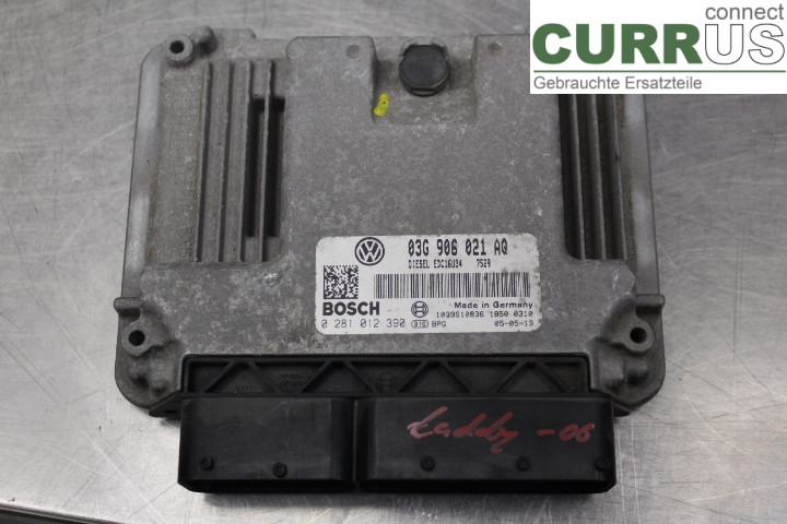 VW CADDY      04-10 Sterownik silnika (ECU) 03G906021AQ 