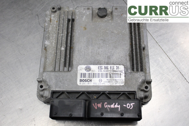 VW CADDY      04-10 Engine Control Unit (ECU) 03G906016DM 