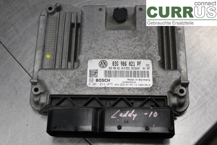 VW CADDY      04-10 Motorsteuergerät (ECU) 03G906021PF 