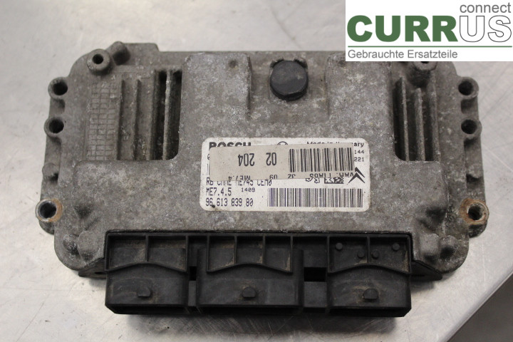 PEUGEOT 206  98-09 Engine Control Unit (ECU) 9661383980 1.6i/NFU