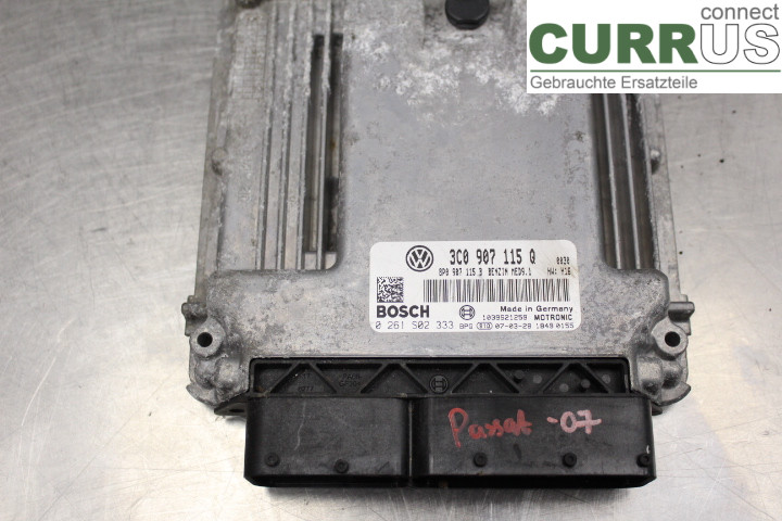 VW PASSAT      05-10 Motorsteuergerät (ECU) 3C0907115Q 