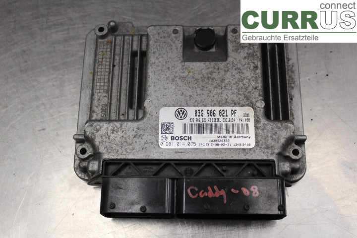 VW CADDY      04-10 Motorsteuergerät (ECU) 03G906021PF 