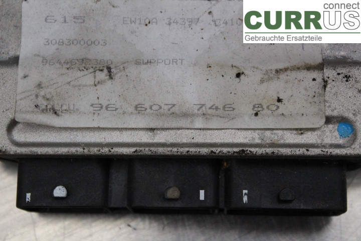 PEUGEOT 307     05-08 Motorstyrningsenhet (ECU) 9660774680 