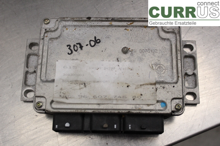 PEUGEOT 307     05-08 Motorstyrningsenhet (ECU) 9660774680 