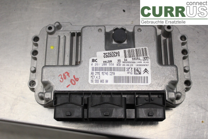 PEUGEOT 307     05-08 Engine Control Unit (ECU) 9659306580 