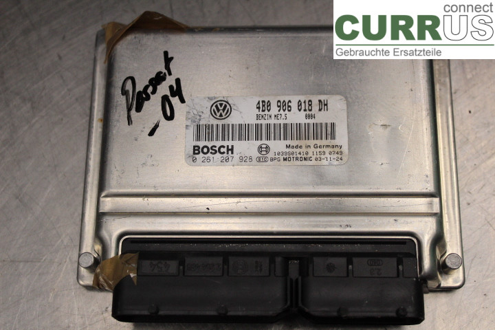 VW PASSAT      01-05 Unité de contrôle moteur (ECU) 4B0906018DH 