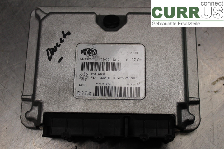 FIAT DUCATO 07-15 Engine Control Unit (ECU) 51824053
