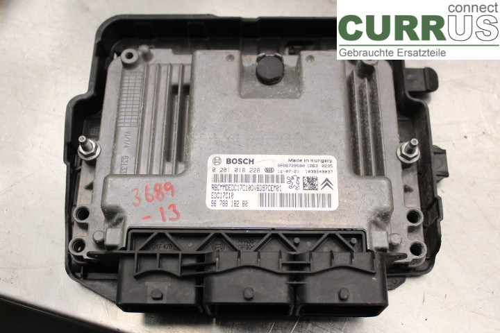 PEUGEOT PARTNER   08-15 Engine Control Unit (ECU) 9678818280 