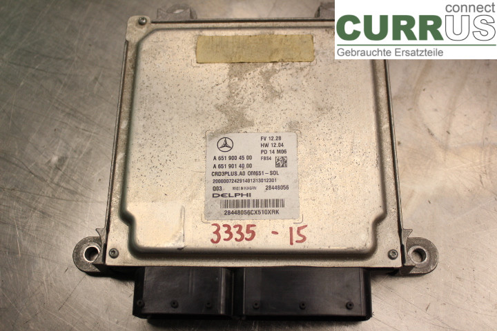 MB C-KLASS (W205) 14- Sterownik silnika (ECU) A6519014000